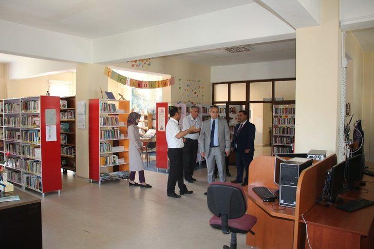 Bakanlıktan Tosya’da kütüphane incelemesi G4