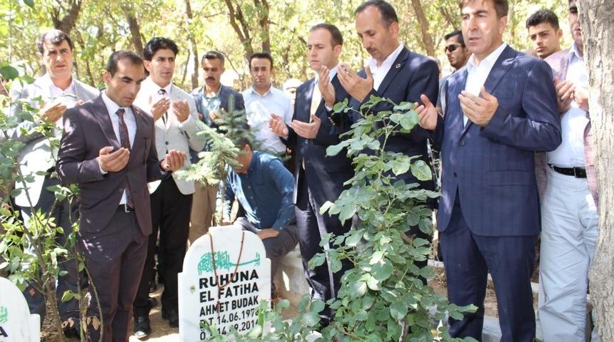 Şehit Budak i&ccedil;in mevlit okutuldu