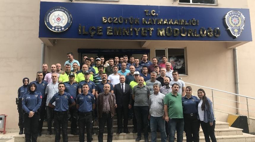 İlçe Emniyet Müdürü Hakkı Güner, Bozüyük’e veda etti