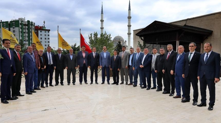 Esnaf Odalarından Başkan Altay&rsquo;a Ahilik Haftası ziyareti