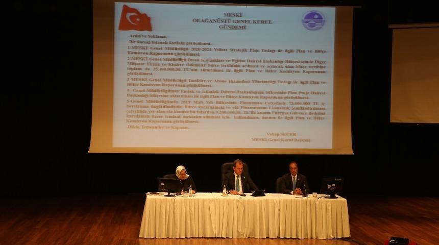 MESKİ, 9 milyon 300 bin TL&rsquo;lik bor&ccedil;lanma yetkisini aldı