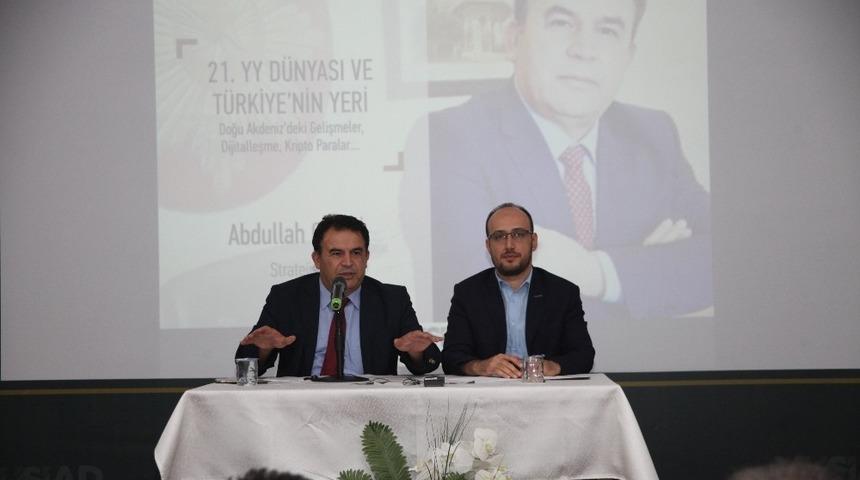 Konya MÜSİAD’ın konuğu, Stratejist Abdullah Çiftçi