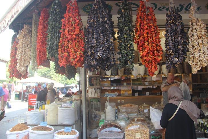 El yapımı kurutmalıklar tarihi çarşıları süslüyor G1