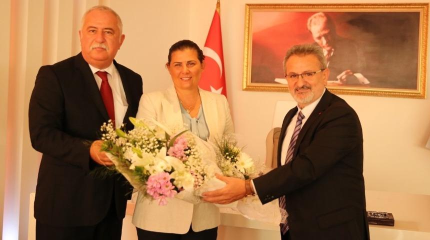 Aydın&rsquo;ın ahileri Başkan &Ccedil;er&ccedil;ioğlu&rsquo;nu ziyaret etti