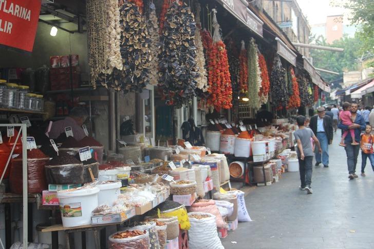 El yapımı kurutmalıklar tarihi çarşıları süslüyor G2