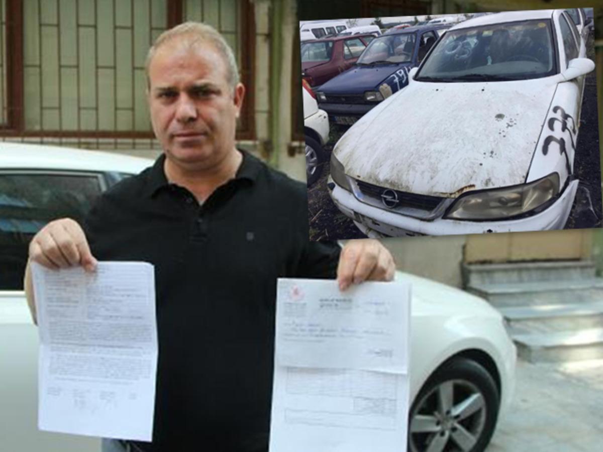 12 yıl sonra bulduğu aracı i&ccedil;in 32 bin TL otopark &uuml;cretini duyunca şok yaşadı