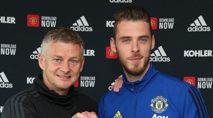 Manchester United, David De Gea'nın sözleşmesini uzattı
