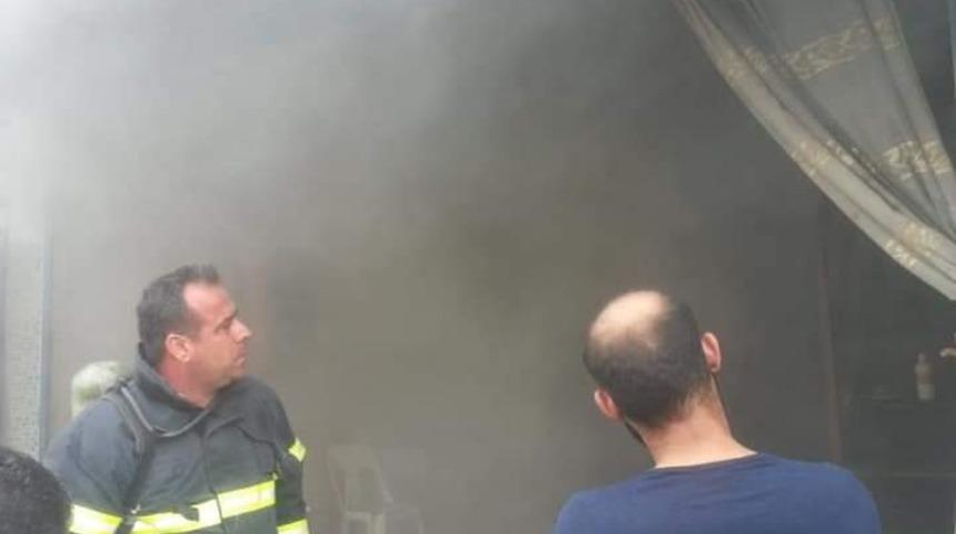 Samandağ&rsquo;da iş yeri yangını