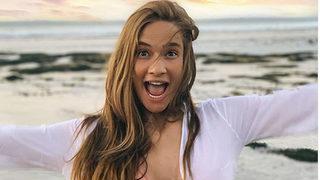 Müge Boz'dan hamilelik pozu 