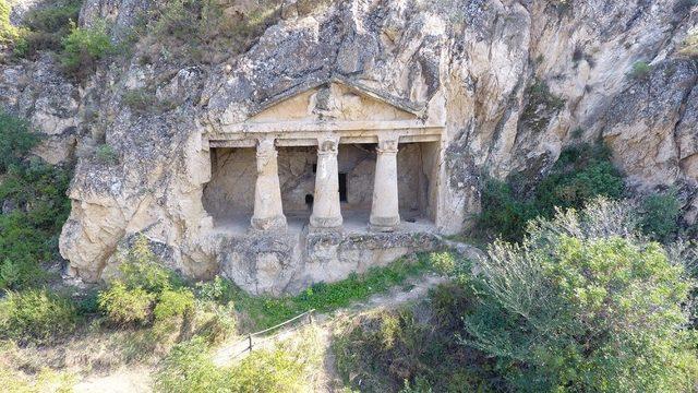 Sinop’un pek bilinmeyen tarihi mekanı: Boyabat Kaya Mezarları