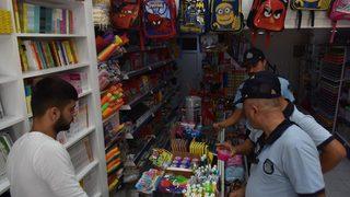 İzmir'de kırtasiyelere 'slime' operasyonu