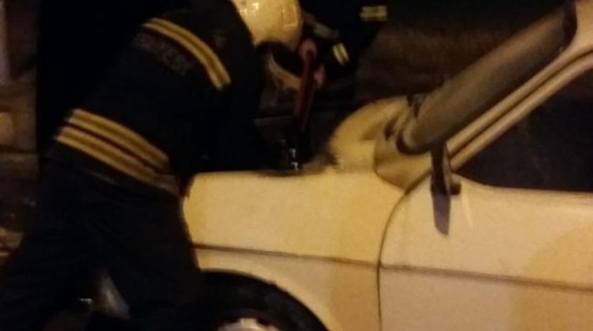 Erzincan&rsquo;da ara&ccedil; yangını