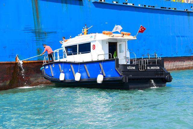 Akdeniz'i kirleten gemilere 14,5 milyon lira ceza