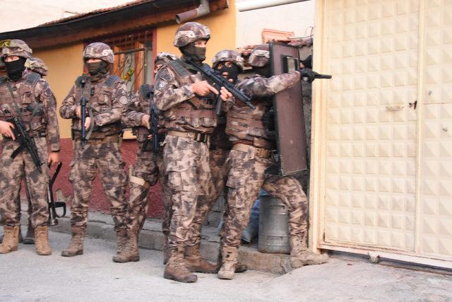 Konya'da uyuşturucu operasyonu: 13 gözaltı