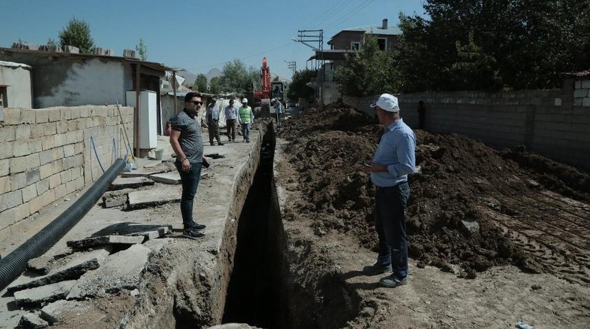 VASKİ, yılların kanalizasyon sorununu &ccedil;&ouml;zd&uuml;