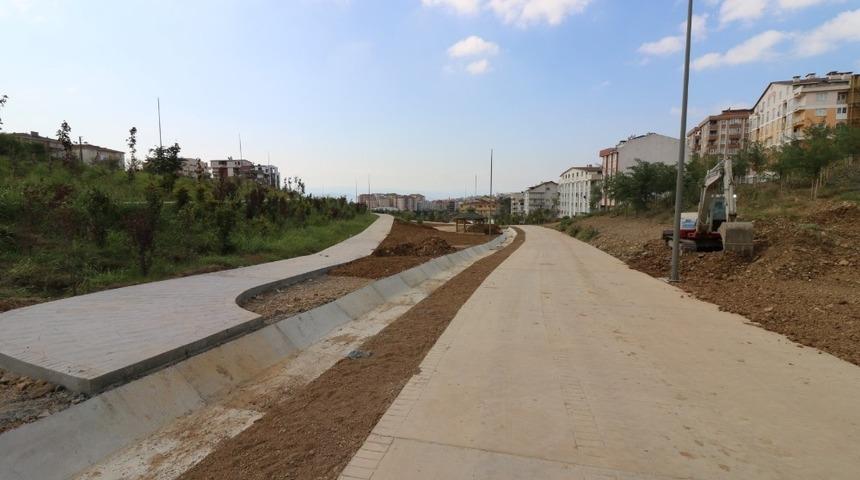 Tatlıkuyu vadisi mesire alanında ikinci etap &ccedil;alışmaları devam ediyor