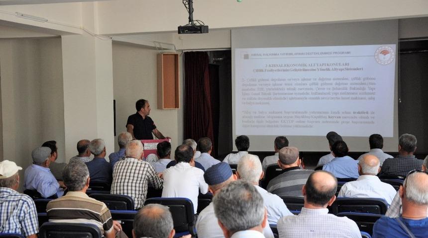 &Ccedil;ift&ccedil;ilere y&ouml;nelik bilgilendirme toplantıları