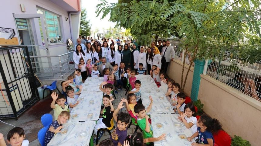 Nasreddin Hoca Kreşi&rsquo;nde aşure etkinliği