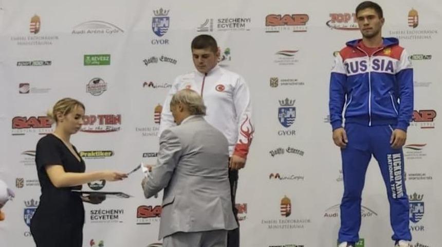 Kick Boks Gen&ccedil;ler Avrupa ikincisi oldu