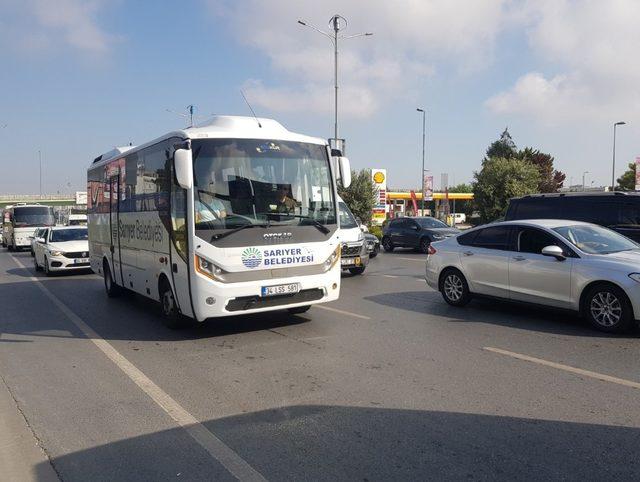 TEKNOFEST nedeniyle Atatürk Havalimanı çevresinde trafik yoğunluğu oluştu