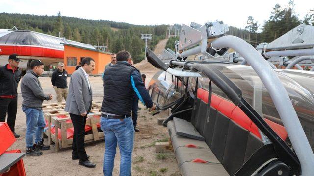 Sarıkamış Kayak Merkezi kış sezonuna hazırlanıyor