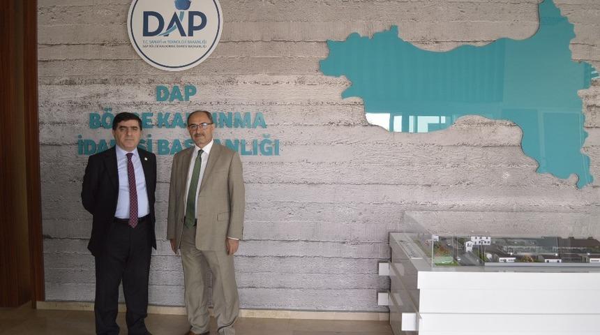 GAP Başkanı, DAP&rsquo;ı ziyaret etti