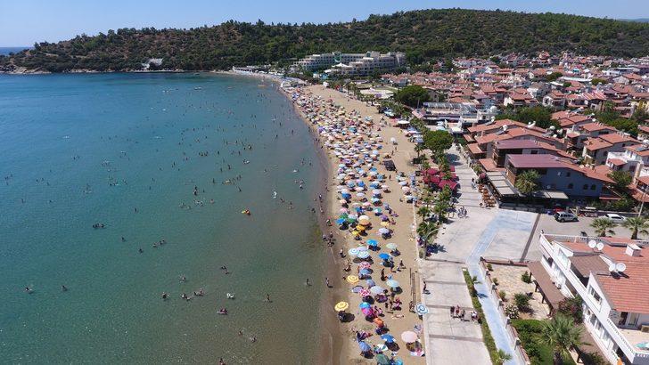 O kentte sahiller dolup taştı G2