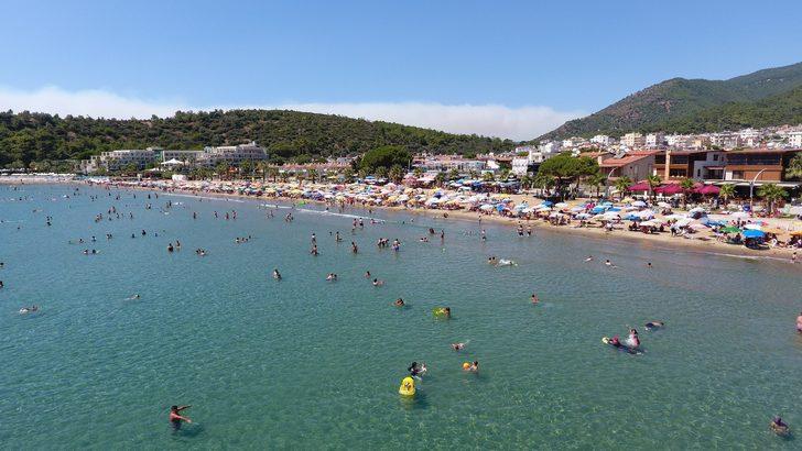 O kentte sahiller dolup taştı G5