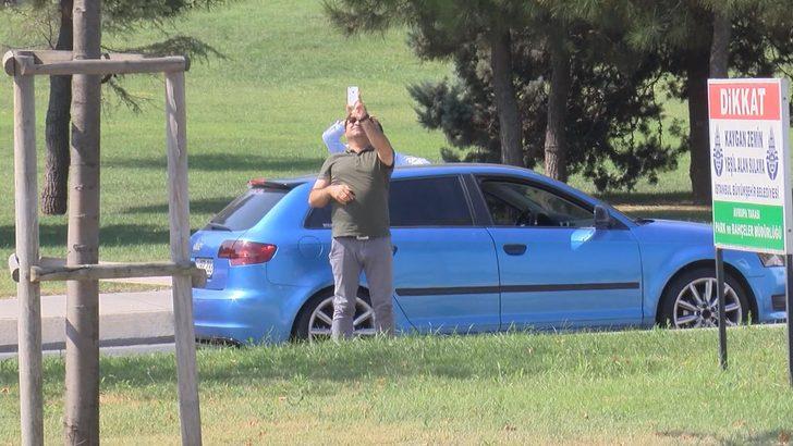 TEKNOFEST gösterileri sırasında trafik durdu, herkes telefona sarıldı G1