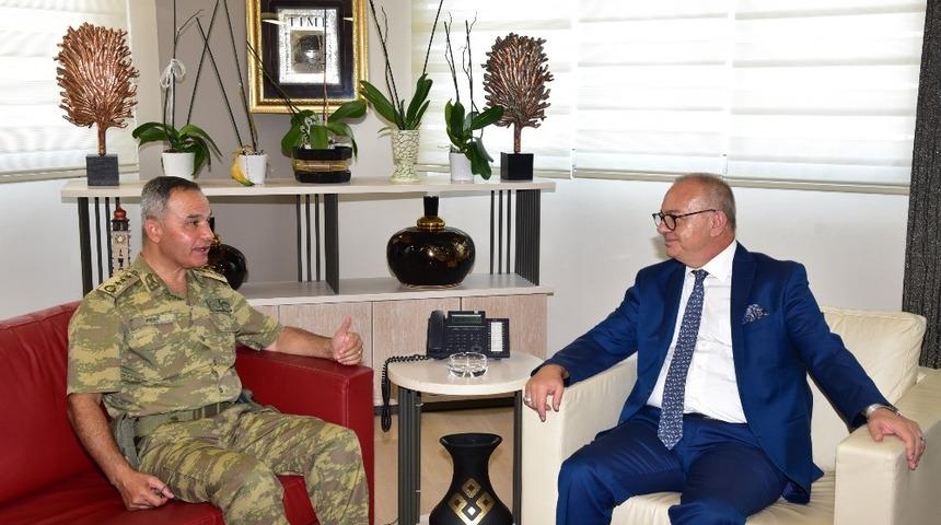 Albay Dere’den Başkan Ergün’e veda ziyareti