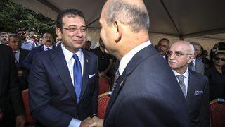 'Pejmürde' polemiğinin ardından Bakan Soylu ve İBB Başkanı İmamoğlu ilk kez buluştu