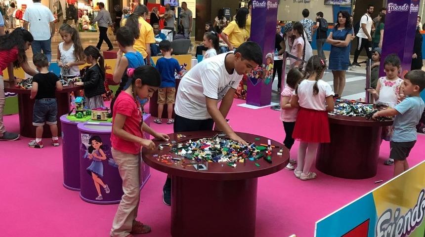 Samsunlu &ccedil;ocuklar, LEGO&rsquo;nun renkli d&uuml;nyasında buluştu