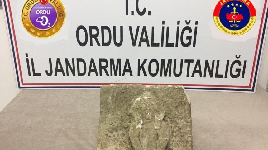 Ordu’da tarihi eser ele geçirildi