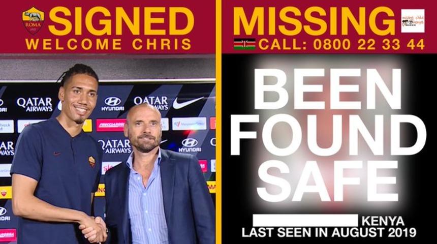 Roma'nın kampanyası sayesinde bir çocuk daha bulundu 