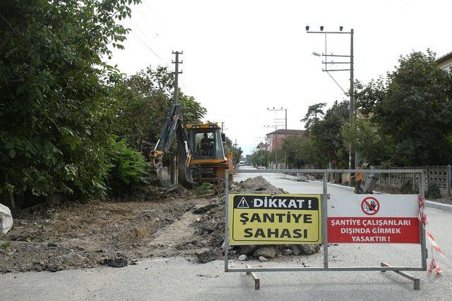 Alifuatpaşa Suat Yalkın Caddesi’nde çalışmalar başladı