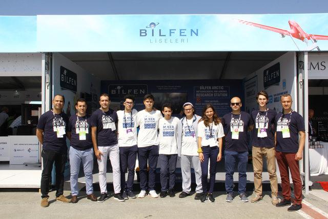 Bilfen öğrencileri projelerini TEKNOFEST’te tanıtıyor