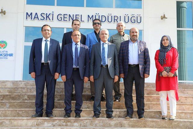 Başkan Güder’den MASKİ’ye ziyaret