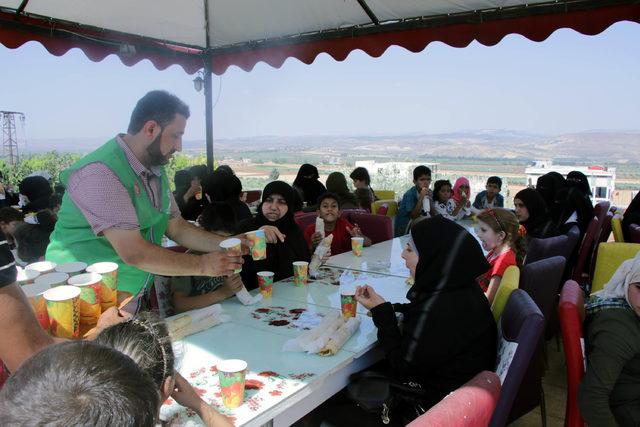 Afrin'de çocuklar için 'Yaza Veda' şenliği