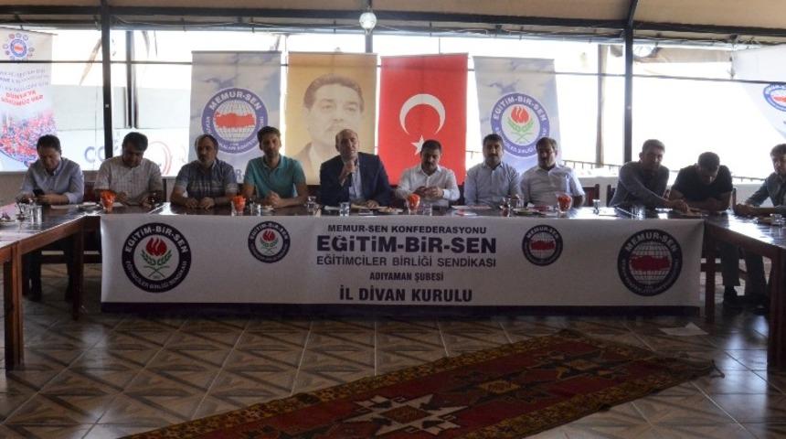 Eğitim Bir-Sen eğitim &ouml;ğretim yılının ilk divan kurulu toplantısı yapıldı