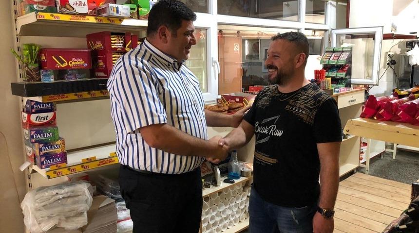 Parlak, esnafların Ahilik K&uuml;lt&uuml;r&uuml; Haftasını kutladı