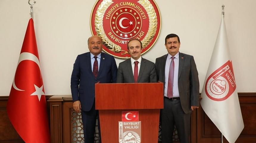 Vali Arslantaş’tan Vali Epcim’e hayırlı olsun ziyareti