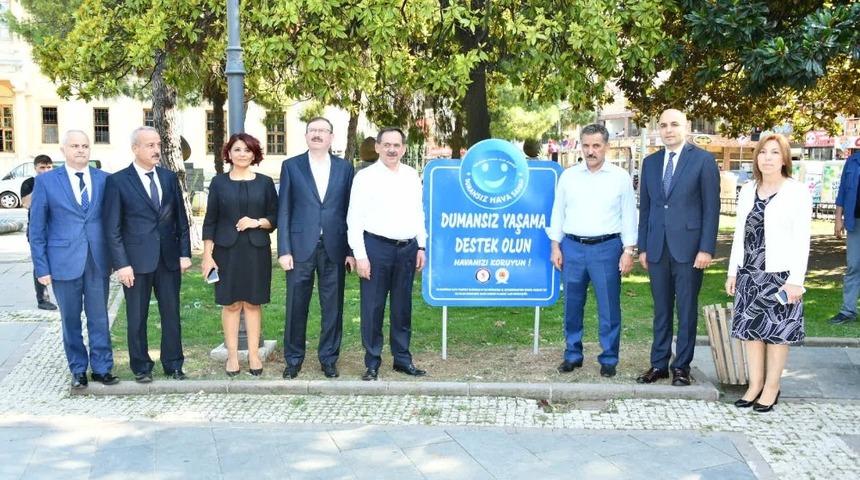 Anıt Park ’dumansız hava sahası’ ilan edildi