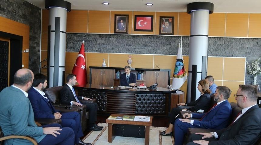 Sırbistan Boşnak Milli Konseyi Başkanı Dr. Jasmina Curic, Başkan Alemdar’a ziyaret