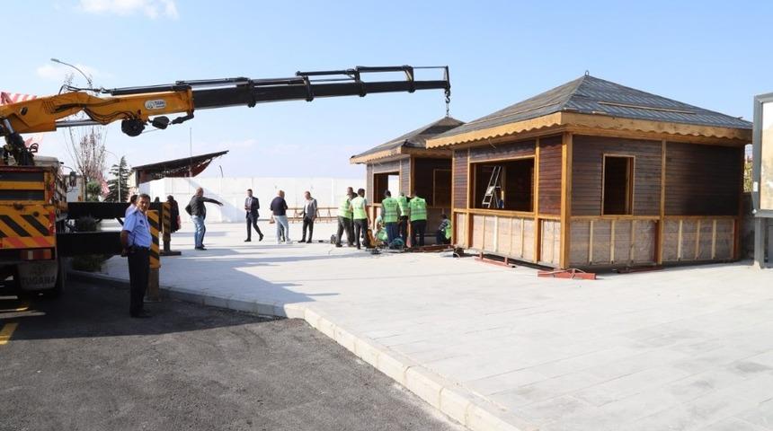 Gazi stadı çevresindeki düzenleme çalışmaları sürüyor