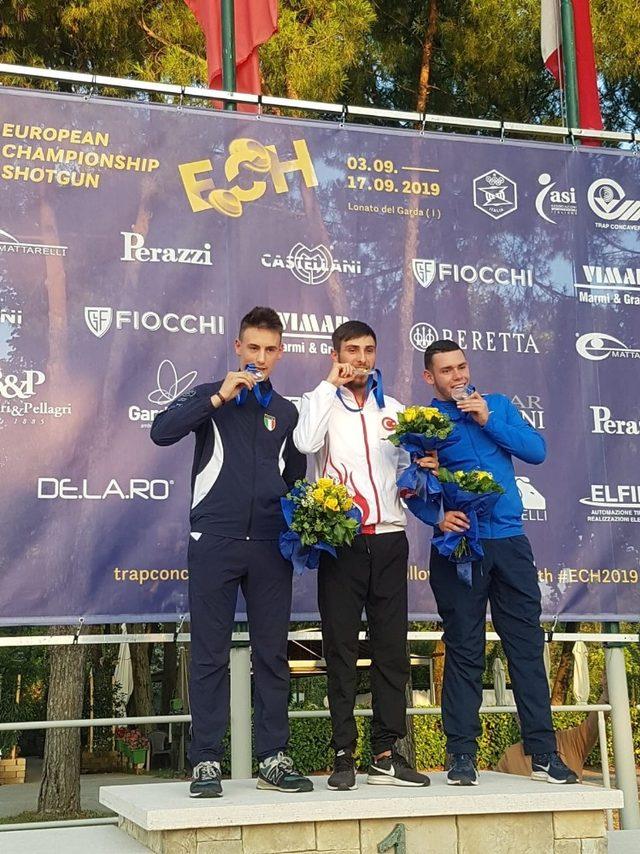 Milli atıcı Murat İlbilgi, rekor kırarak Avrupa şampiyonu oldu