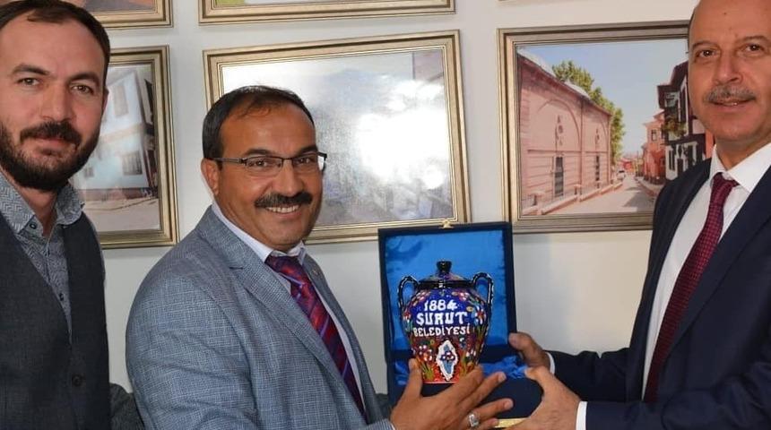 Başkan Bozkurt&rsquo;un ziyaretleri