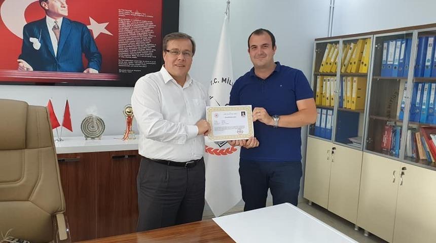 Proje ekibi &ouml;d&uuml;llendirildi