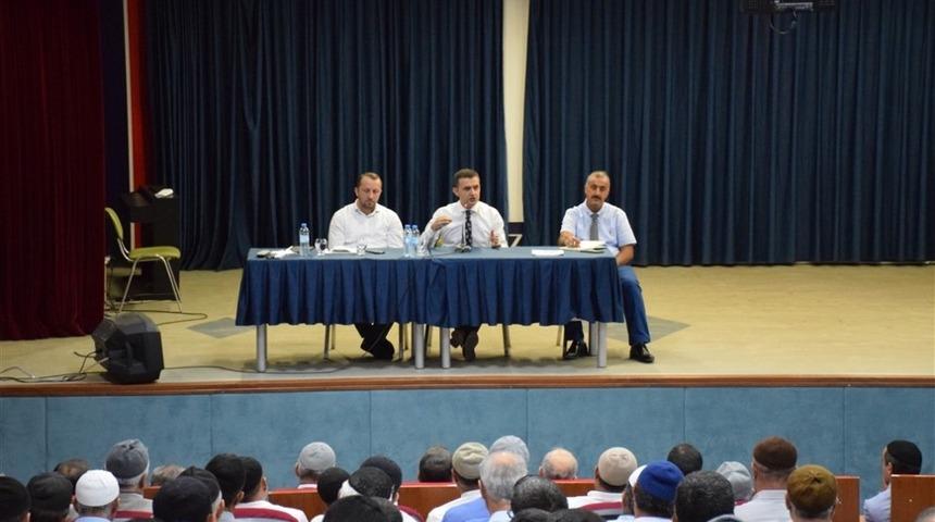 Kaymakam Osman Bilici din g&ouml;revlileriyle buluştu