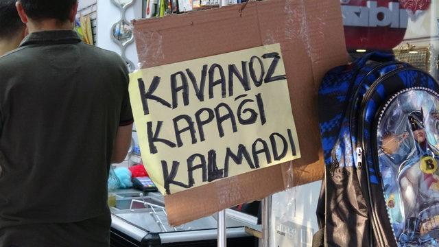 İzmit'te konserve için kavanoz kapağı bulamıyorlar