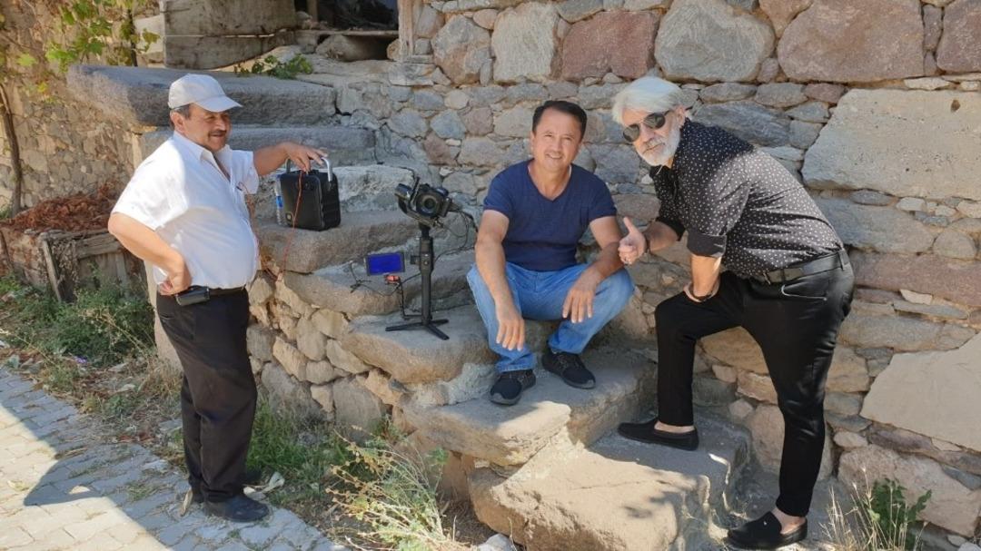 (&Ouml;zel) Tarihi antik kent Mesotimolos&rsquo;u tanıtmak i&ccedil;in klip &ccedil;ektiler